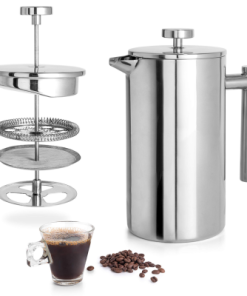 Stainless Steel French Press Tea Brewer