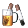 Glass Test Tube Tea Infuser Set