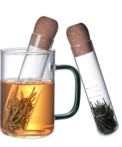 Glass Test Tube Tea Infuser Set