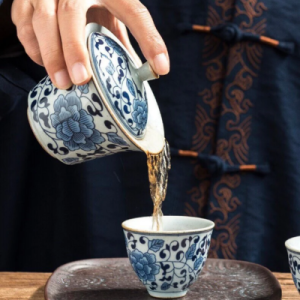 Porcelain Gaiwan Tea Set